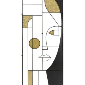 Clearance KARE Design Coat Rack Art Girl Face 90x200cm