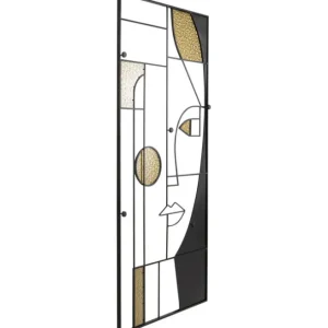 Clearance KARE Design Coat Rack Art Girl Face 90x200cm