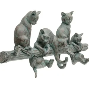 Best KARE Design Coat Rack Cats Life 42cm