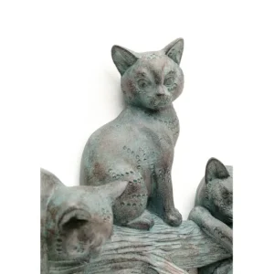 Best KARE Design Coat Rack Cats Life 42cm