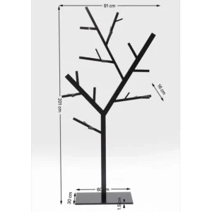 New KARE Design Coat Stand Technical Tree Black