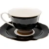Sale KARE Design Coffee Cup Harlequin Black (2/part)