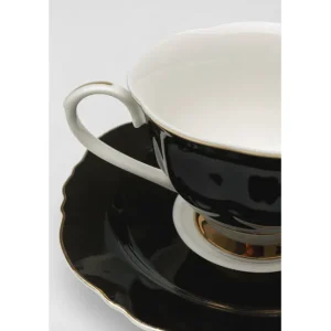 Sale KARE Design Coffee Cup Harlequin Black (2/part)