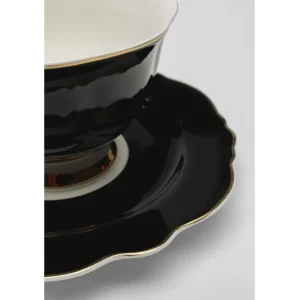 Sale KARE Design Coffee Cup Harlequin Black (2/part)