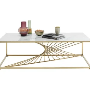 Sale KARE Design Coffee Table Art Marble Glass 140x70cm