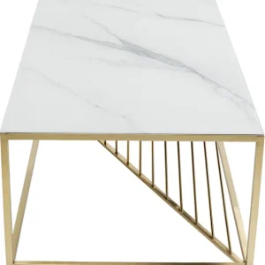 Sale KARE Design Coffee Table Art Marble Glass 140x70cm