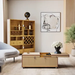 Outlet KARE Design Coffee Table Bar Venezia Cream 120x75cm