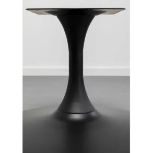 Best KARE Design Coffee Table Base Schickeria Black Ø60cm