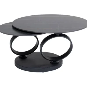 Online KARE Design Coffee Table Beverly Black 133x80cm