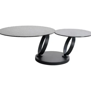 Best KARE Design Coffee Table Beverly Bubble Black 133x80cm