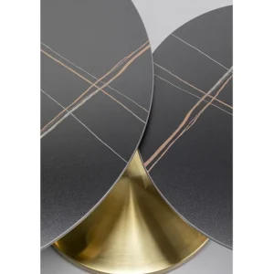 Best KARE Design Coffee Table Beverly Gold 133x80cm