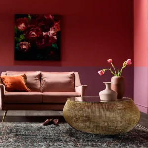Sale KARE Design Coffee Table Cesta Gold