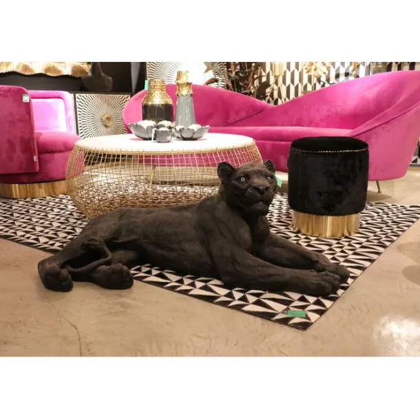 coffee_table_cesta_marble_1.webp New KARE Design Coffee Table Cesta Marble Gold Ø100cm
