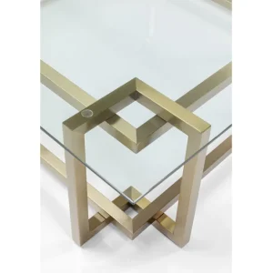 Best KARE Design Coffee Table Clara Gold 120x120cm