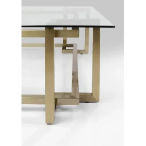 Best KARE Design Coffee Table Clara Gold 120x120cm