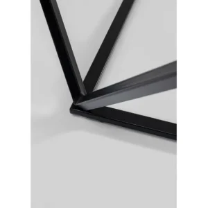 Hot KARE Design Coffee Table Cristallo Black 80x80cm