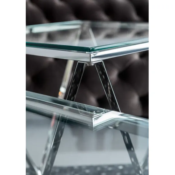 coffee_table_cristallo_ch_3.webp Hot KARE Design Coffee Table Cristallo Chrome 80x80cm