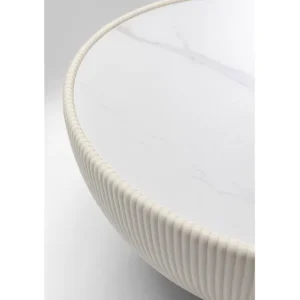 Best KARE Design Coffee Table Endless Vegas White Ø71cm
