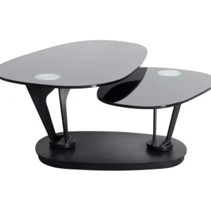 Outlet KARE Design Coffee Table Franklin Black 150x58cm