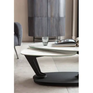 Online KARE Design Coffee Table Franklin White 150x58cm