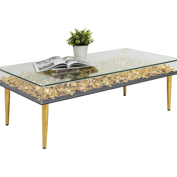 coffee_table_gold_flowers_3.webp Sale KARE Design Coffee Table Gold Flowers 120x60