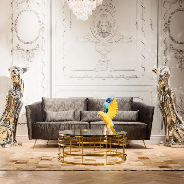 coffee_table_jupiter_gold_3.webp Best KARE Design Coffee Table Jupiter Gold Ø100cm