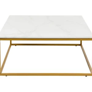 Discount KARE Design Coffee Table Key West Gold 90x90cm
