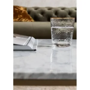 Best KARE Design Coffee Table Key West Gold 120x60cm