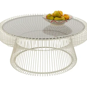 Fashion KARE Design Coffee Table Lisboa Greige Ø86cm