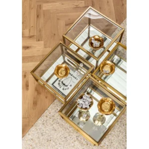 Online KARE Design Coffee Table Luigi Gold (4/Set)