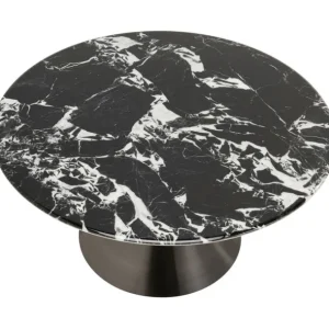 Hot KARE Design Coffee Table  Mambo Graphite Ø80cm