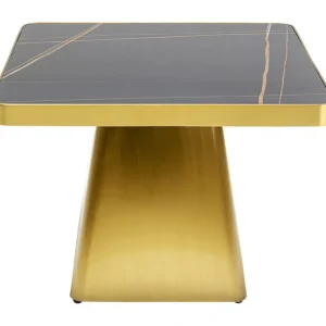 Discount KARE Design Coffee Table Miler Gold 80x80cm