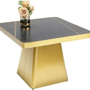 Discount KARE Design Coffee Table Miler Gold 80x80cm