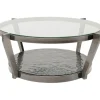 Sale KARE Design Coffee Table Monocolo Graphite Ø90cm