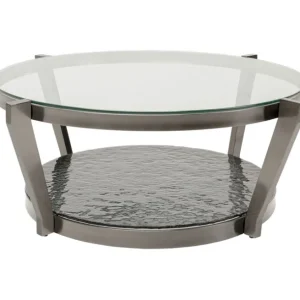 Sale KARE Design Coffee Table Monocolo Graphite Ø90cm