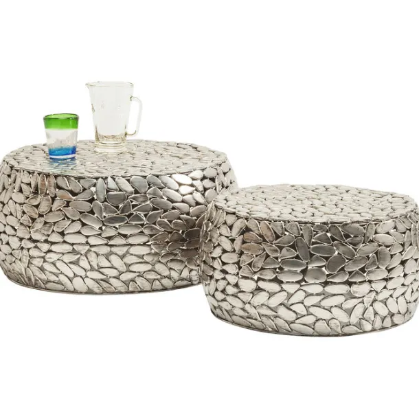 coffee_table_pebbles_delu_4.webp New KARE Design Coffee Table Pebbles Deluxe Silver (2/Set)