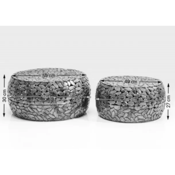 coffee_table_pebbles_delu_5.webp New KARE Design Coffee Table Pebbles Deluxe Silver (2/Set)