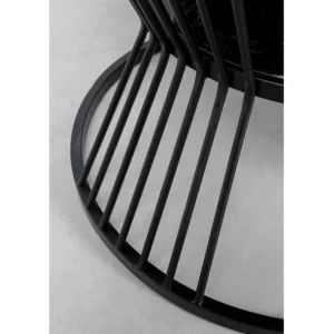 Outlet KARE Design Coffee Table Roma Black (2/Set)