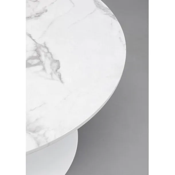 coffee_table_schickeria_m_2.webp Clearance KARE Design Coffee Table Schickeria Marble White Ø80cm