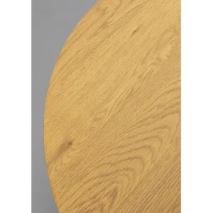 Fashion KARE Design Coffee Table Schickeria Oak White Ø80cm