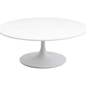 Sale KARE Design Coffee Table Schickeria White Ø110cm