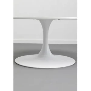 Discount KARE Design Coffee Table Schickeria White Ø80cm