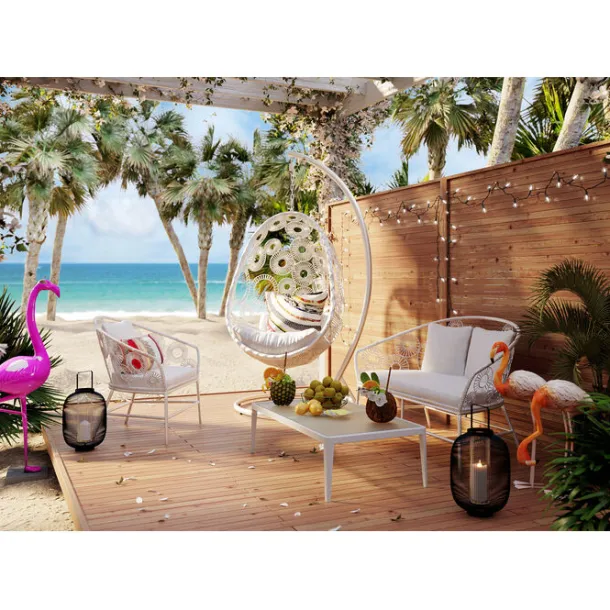 coffee_table_tiki_white_1.webp Clearance KARE Design Coffee Table Tiki White