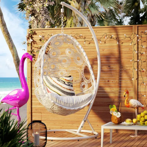 coffee_table_tiki_white_2.webp Clearance KARE Design Coffee Table Tiki White