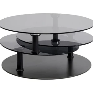 Fashion KARE Design Coffee Table Twist Ø90 (170)x43cm