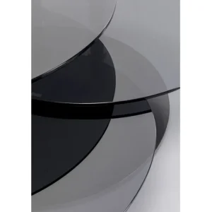 Fashion KARE Design Coffee Table Twist Ø90 (170)x43cm