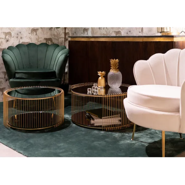 coffee_table_wire_double__1-8.webp Online KARE Design Coffee Table Wire Double Brass (2/Set)