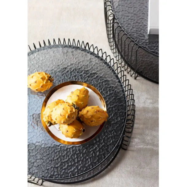 coffee_table_wire_double__6-3.webp Online KARE Design Coffee Table Wire Double Bubble Black (2/Set)