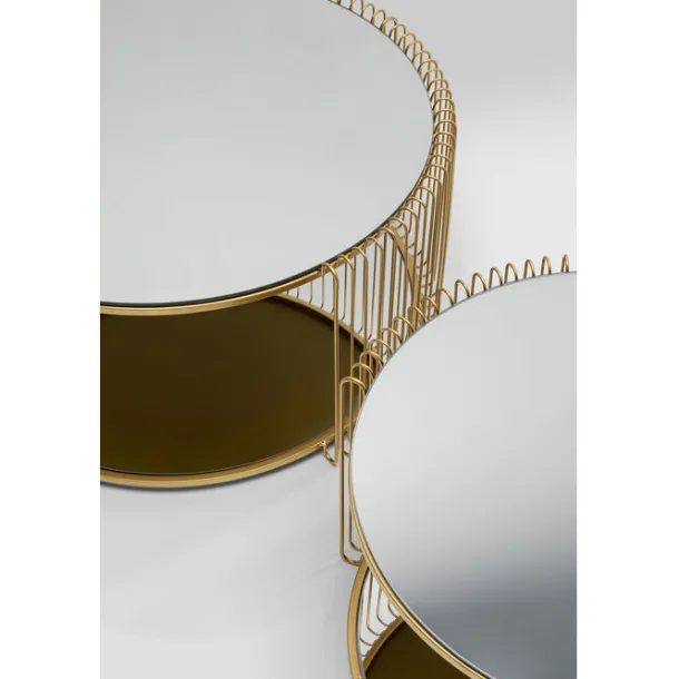 coffee_table_wire_double__7-4.webp Online KARE Design Coffee Table Wire Double Brass (2/Set)
