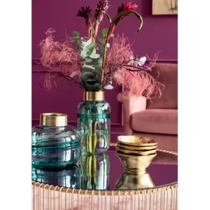 Outlet KARE Design Coffee Table Wire Uno Brass Ø80cm